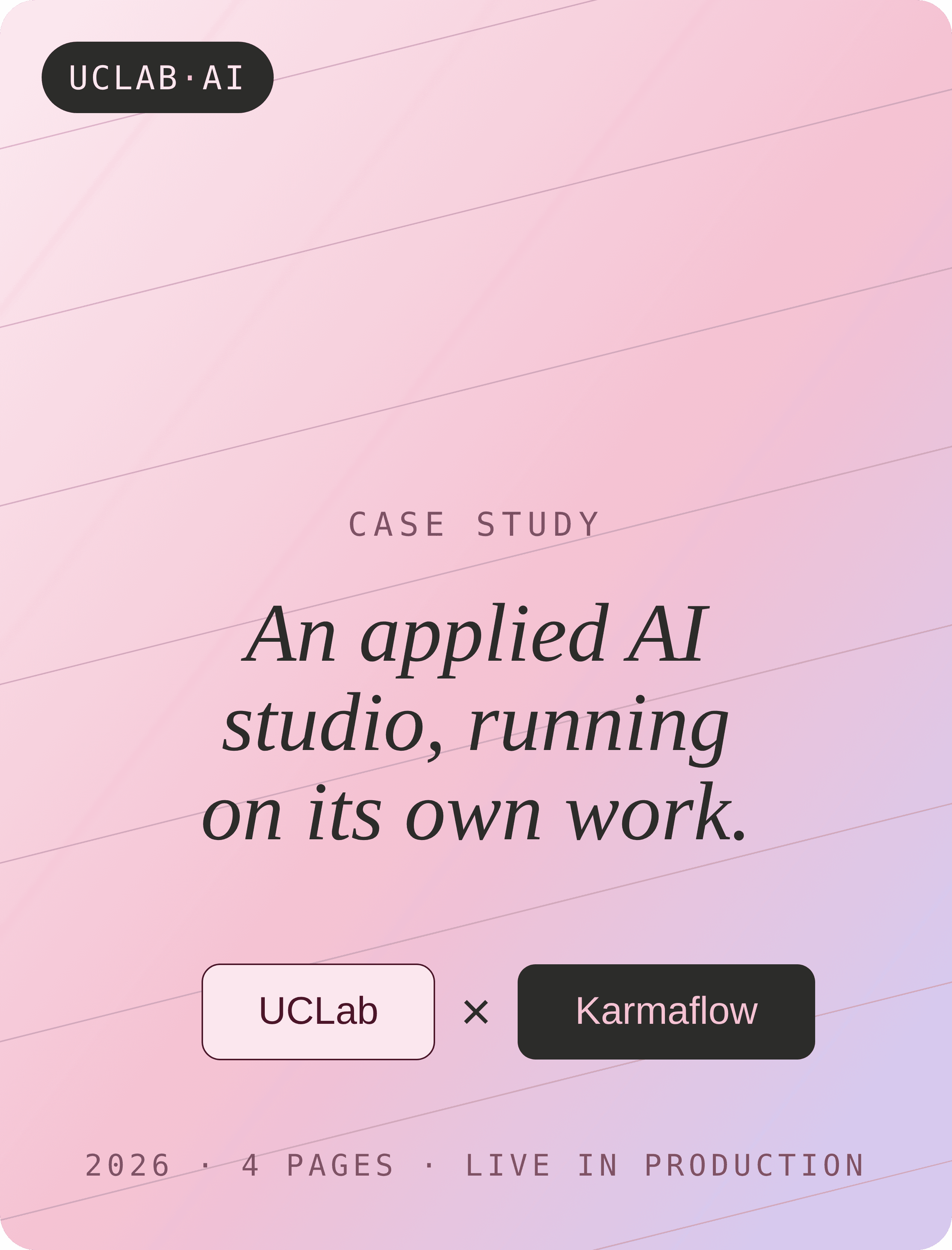 UCLab.ai case study cover